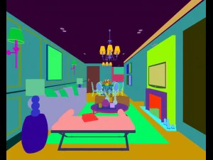 european-style living room design 52 3D Model