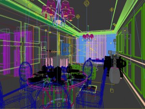 european-style living room design 52 3D Model