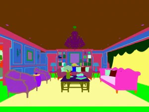 european-style living room design 54 3D Model