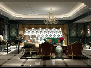 european-style living room design 54 3D Model