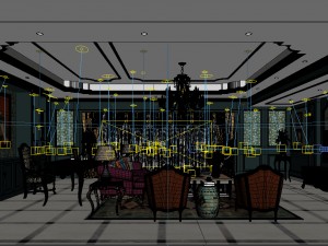 european-style living room design 54 3D 모델