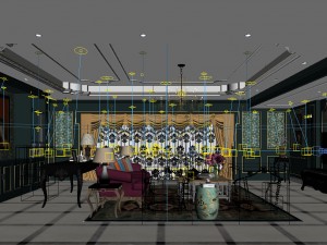 european-style living room design 54 3D 모델