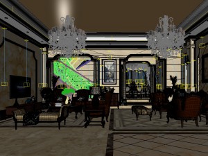 european-style living room design 56 3Dモデル