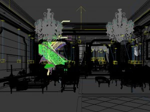 european-style living room design 56 3D Model