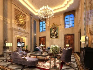 design del soggiorno in stile europeo 58 Modello 3D