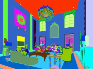 european-style living room design 58 3D Model