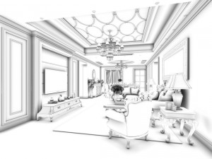 european-style living room design 59 Modèle 3D