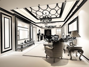 european-style living room design 59 Modèle 3D