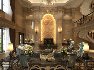 european-style living room design 60 Modelo 3D