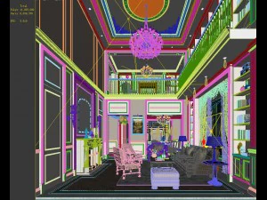 european-style living room design 61 3D Model