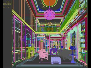 european-style living room design 61 3D Model