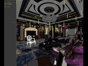 european-style living room design 67 3D Модель