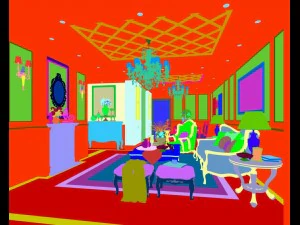 european-style living room design 71 3D Model