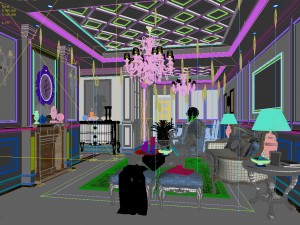 european-style living room design 71 3D 模型