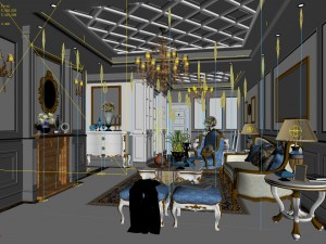 european-style living room design 71 3D 模型