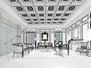 european-style living room design 72 3Dモデル