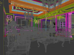 design del soggiorno in stile europeo 73 Modello 3D