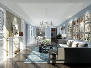 european-style living room design 74 Modèle 3D