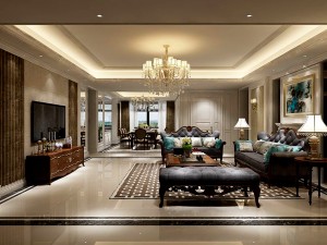 european-style living room design 77 3D Model