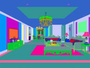 european-style living room design 77 3D Model