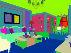 european-style living room design 79 Model 3D