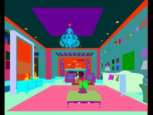 design del soggiorno in stile europeo 83 Modello 3D