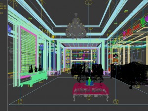 european-style living room design 83 3D Model