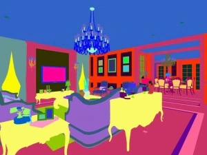 european-style living room design 85 3D Model