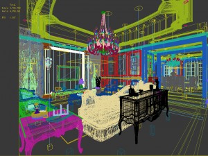 european-style living room design 85 3D Модель