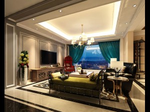 european-style living room design 87 3D Model