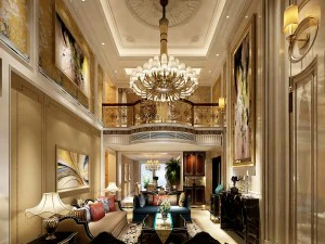 design del soggiorno in stile europeo 88 Modello 3D