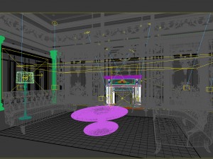 european-style living room design 92 Modelo 3D