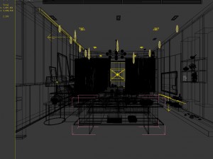 european-style living room design 94 3D 模型
