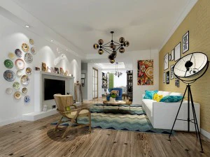 design del soggiorno in stile europeo 95 Modello 3D