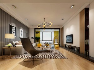 european-style living room design 96 Model 3D