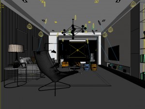 european-style living room design 96 3D 모델