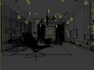 european-style living room design 96 3D 모델