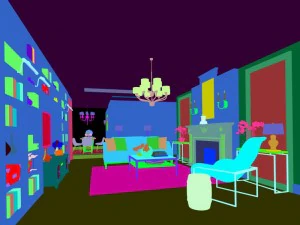 european-style living room design 97 3D Model