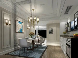 european-style living room design 97 3D Model