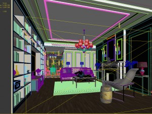european-style living room design 97 Modèle 3D