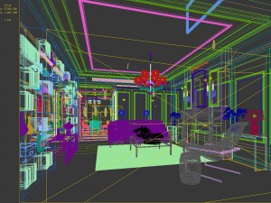 european-style living room design 97 Modèle 3D