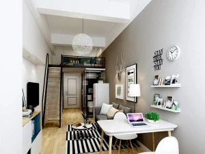 design del soggiorno in stile europeo 99 Modello 3D