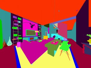stylish avant-garde living room design 12 3Dモデル