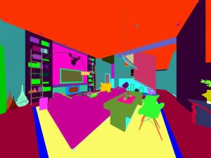 stylish avant-garde living room design 12 3D Model