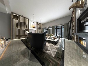 stylish avant-garde living room design 12 3Dモデル
