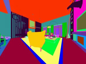 stylish avant-garde living room design 12 3D Model