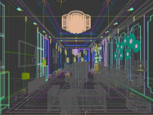 stylish avant-garde living room design 14 3D Model