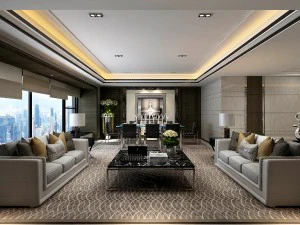 elegante soggiorno dal design d'avanguardia 17 Modello 3D