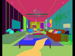 stylish avant-garde living room design 18 3D Model