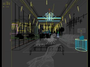 stylish avant-garde living room design 18 3D Model